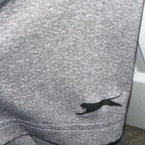 Men’s Pre Own As Is Slazenger Golf Polo Grey Shirt Size XL - Picture 2 of 4